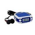 Pedometer w/Radio